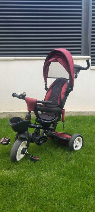 Tricicleta pliabila cu scaun reversibil Bebe Royal Milano Trike 510 TC, Rosu