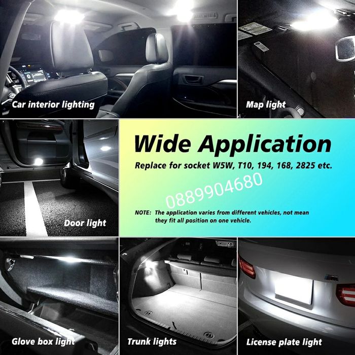 Лед крушки LED T10 *CANBUS* W5W (12v.)