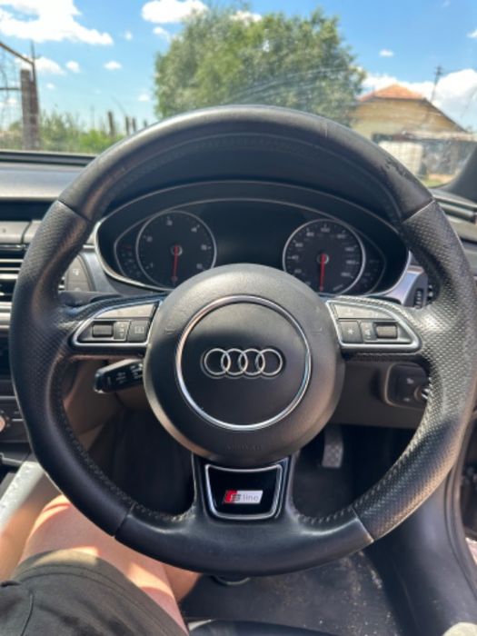 Volan cu padele si comenzi Audi A6 4G/C7 [2010 - 2014] S-Line