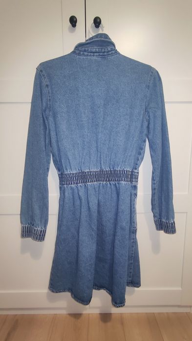 Дънкова къса  рокля