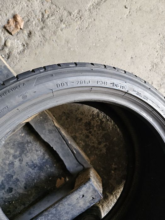 2 anvelope vara 245 35 18 Bridgestone Runflat 2018 6.3mm