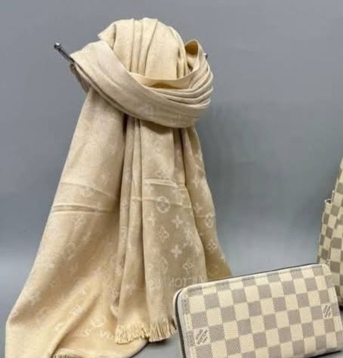 Set dama, portofel +esarfa/sal două fețe, material tip casmir