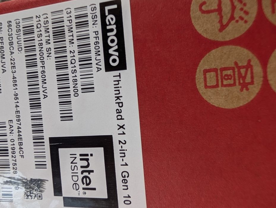 SIGILAT - Laptop Lenovo Thinkpad X1 2in1 Gen 10 - Intel Core Ultra 5 235U - 32GB Ram - 512GB SSD - NFC - Aura Edition