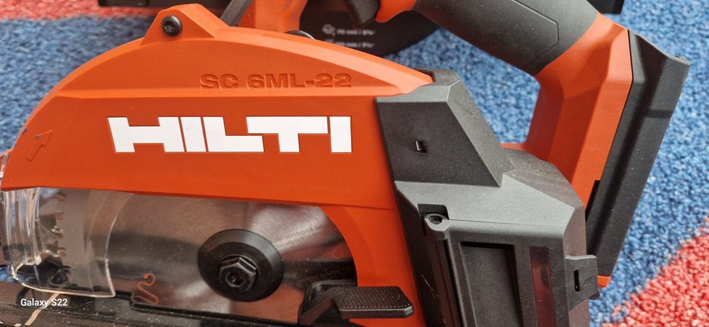 Hilti circular pe acumulator