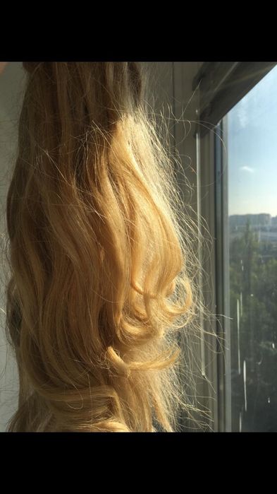 Extensii culoare blond natural