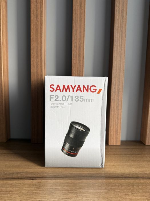 Obiectiv Samyang F2.0/135MM - Nou