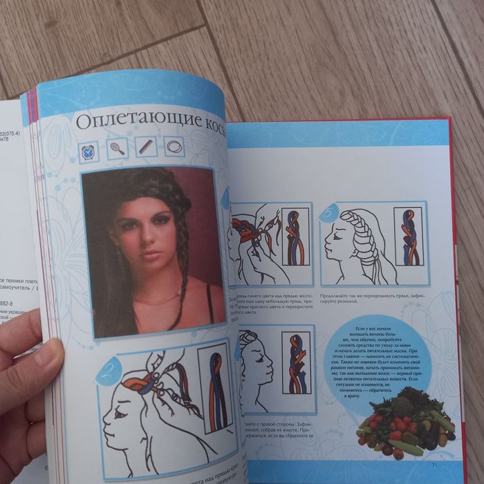 Книга Косы и косички