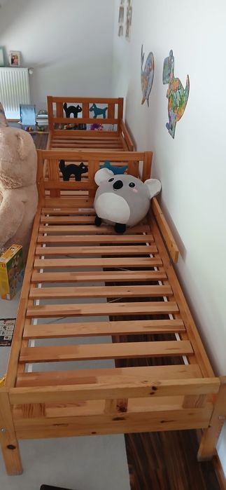 Pat pentru copii - lemn ikea