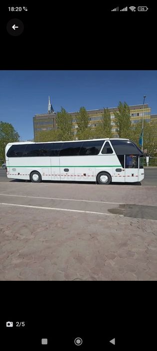 Заказ автобусов в Астане