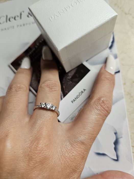 Пръстен Pandora, 50, блясък на принцеса