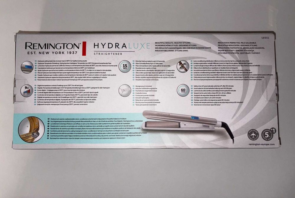 Placa de indreptat parul - Remington Hydralux