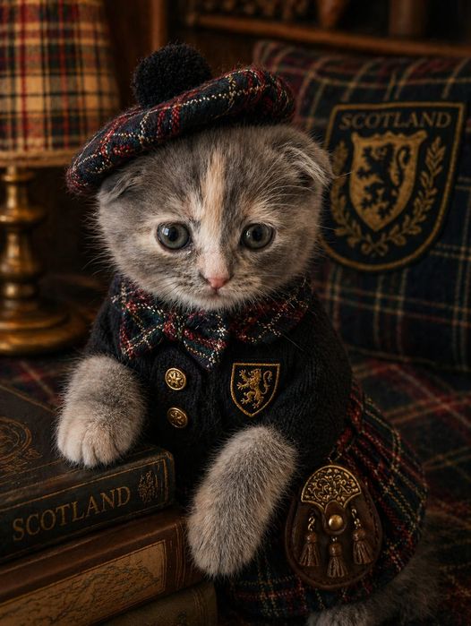 Шотландские вислоухие котята