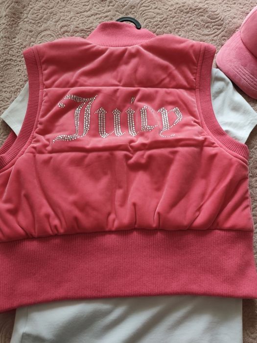 Грейка/елек и шапка Juicy couture