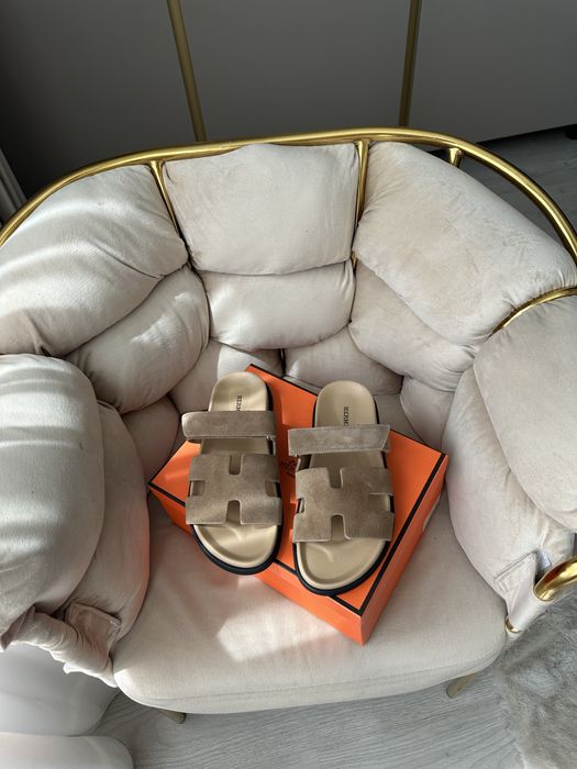 Papuci hermes chypre piele naturala