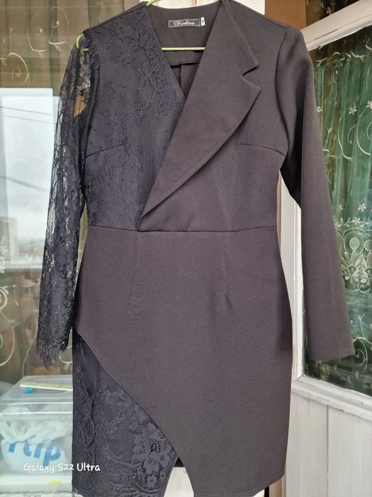 Платье черное  р 42