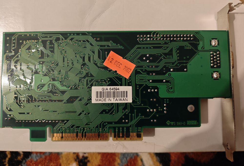 Placa video retro Gainward S3 Trio 3D 4MB AGP