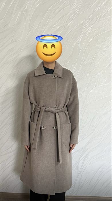 Осеннее драповое пальто