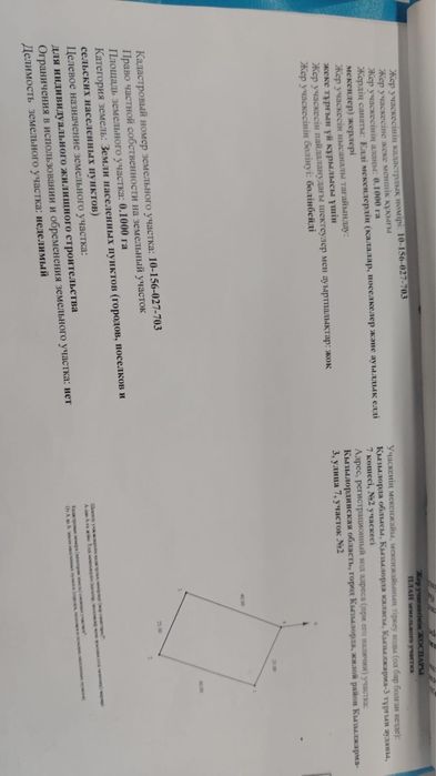 Жер сатылады Аль фараби районыңда