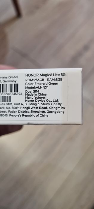 Продавам гаранционен HONOR Magic 6 LIte 256GB