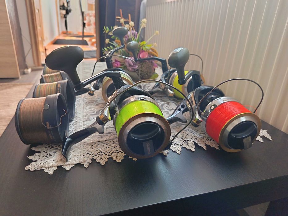 Mulinete Okuma Axeon v 2 tambur de 80