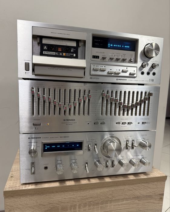ТОП колекционерски аудио сет PIONEER - усилвател, дек и еквалайзер