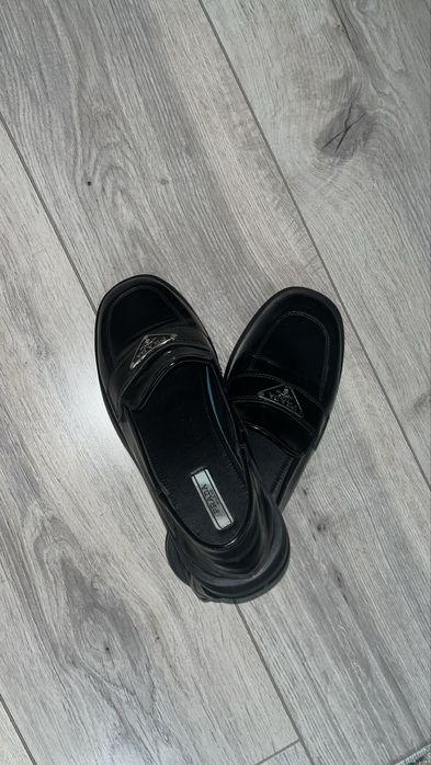 Продам стильные чёрные туфли. Размер: 36–37