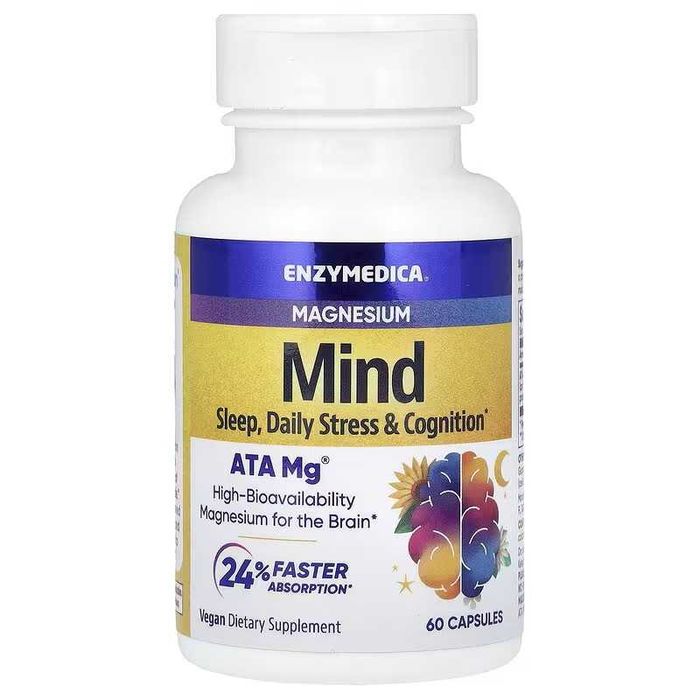Enzymedica Magnesium Mind магний магния magniy
