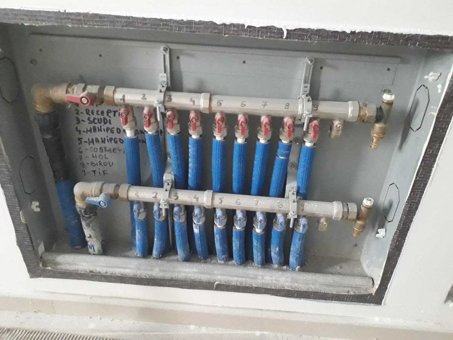 Trape pentru zidărie, beton sau cutie metalică distribuitor