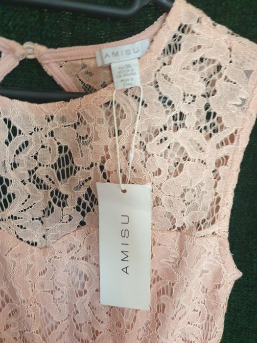 Salopetă de vară dantelă