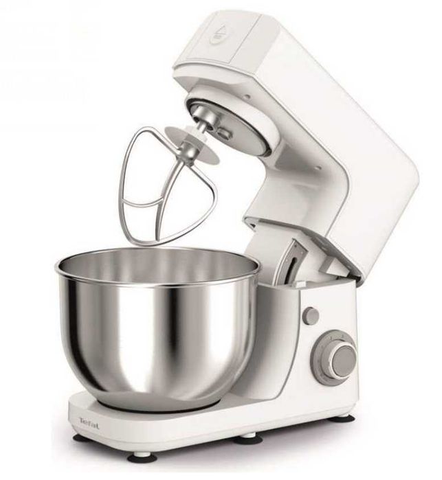 Планетарен миксер TEFAL Masterchef Essential – 800W, 4,8 л, като нов!