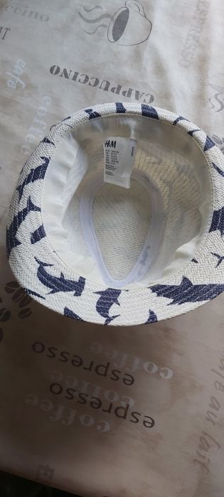 Palarie vara paie plaja pentru baieti H&M 134-140, 7-8 ani
