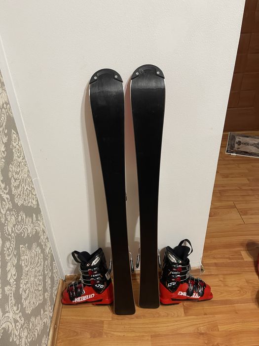 Schiuri copii 100 cm nordica cu clapari set