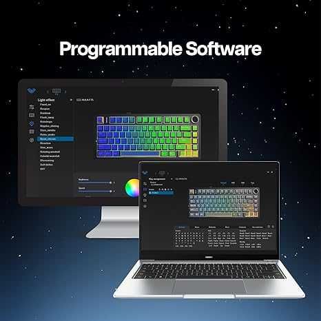 Tastatură de gaming wireless EPOMAKER X Aula F75