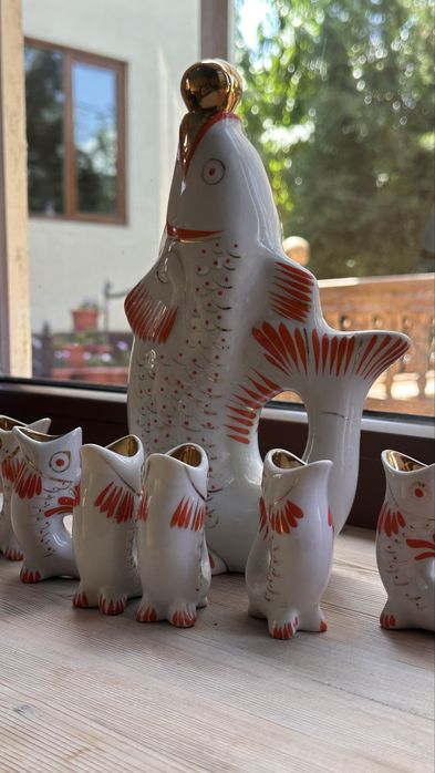 Сервиз (графин и рюмки) СССР