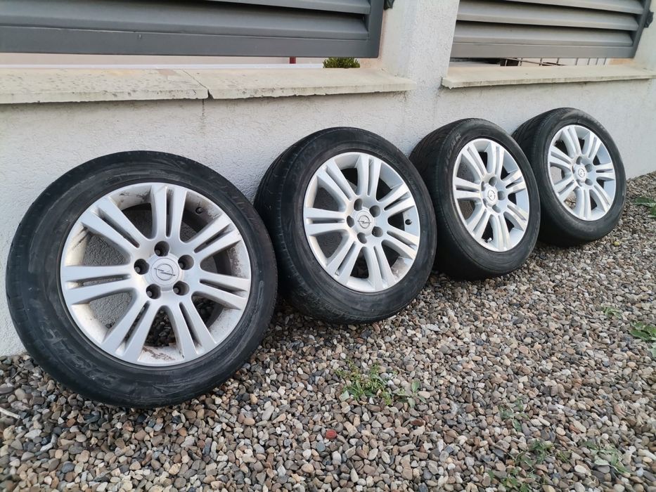 Vând roți jante aliaj 5x110 R16 Opel Astra Zafira