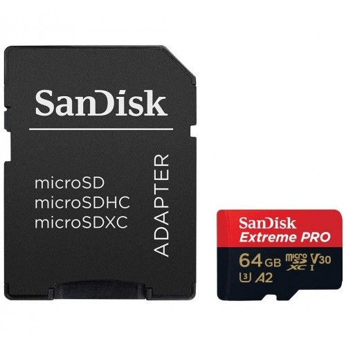 SanDisk Extreme PRO microSDXC 200/140 mb/ карта памяти / доставка 24/7