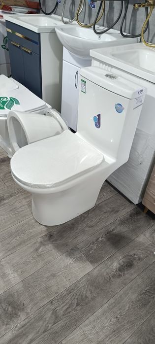 Унитаз новый есть установка