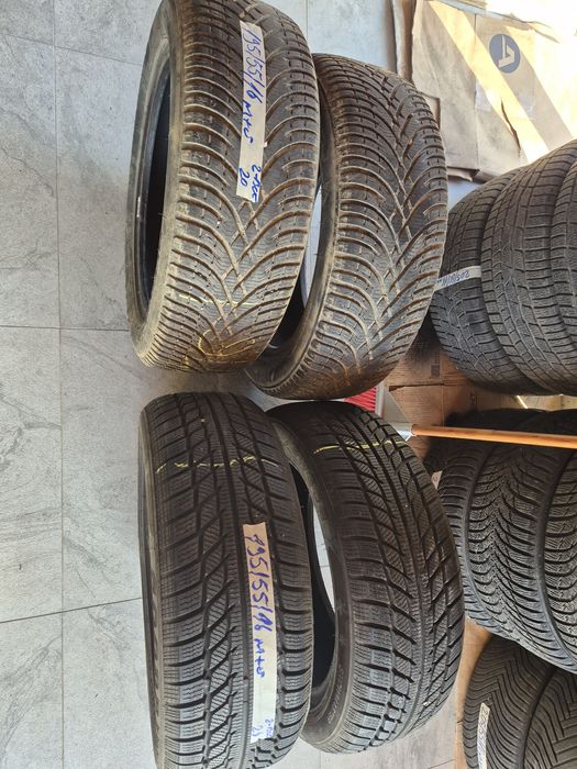Vând cauciucuri 195/55/16 M+S 2și2 buc Import Germania