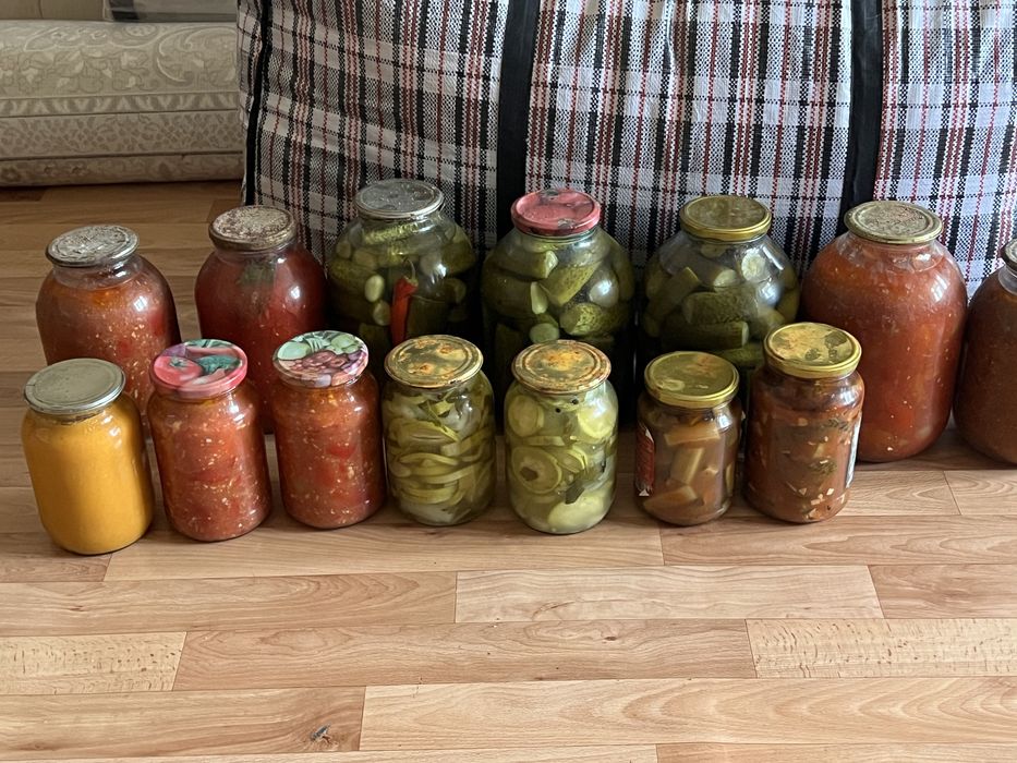 Соленье, огонек, икра, лечо, зимние салаты