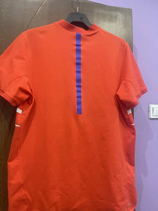 XL Тениска Nike Roger Federer Premier Polo Shirt Indian Wells Miami US