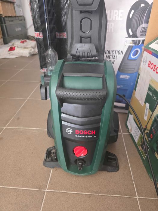 Aparat de spalat cu presiune, Bosch Aquatak 125 P, 1500 W, 125 bari, 360 l/h, furtun 5 m
