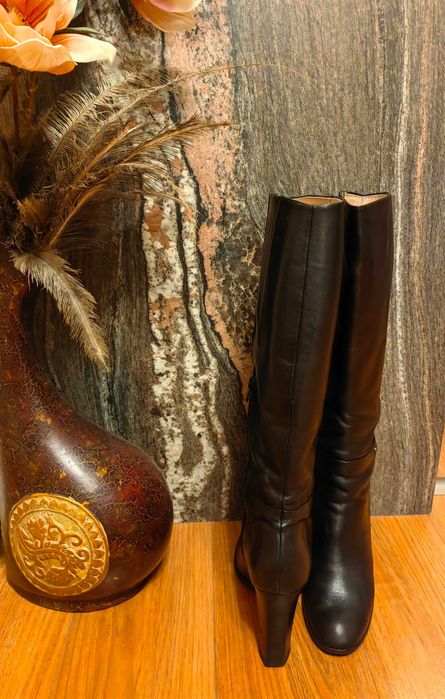 Дамски ботуши естествена кожа