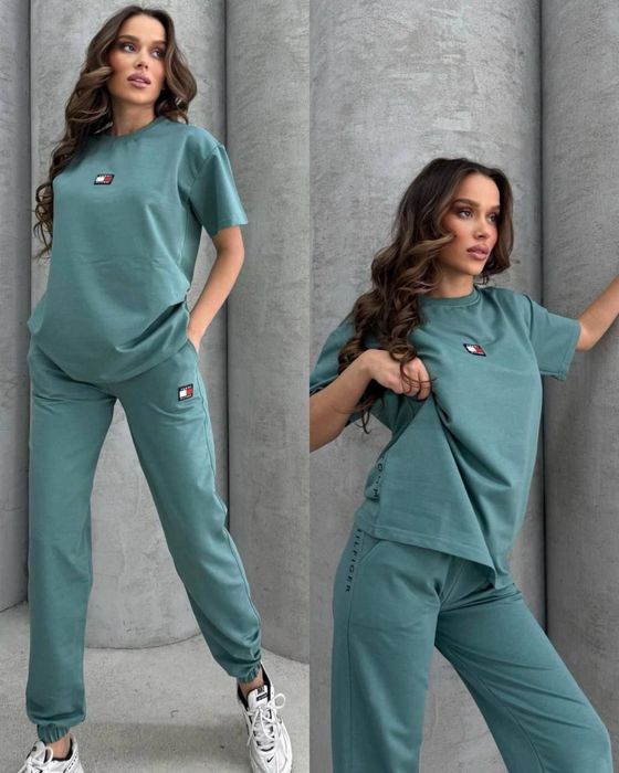 Compleu dama sigla Tommy cusuta Bumbac