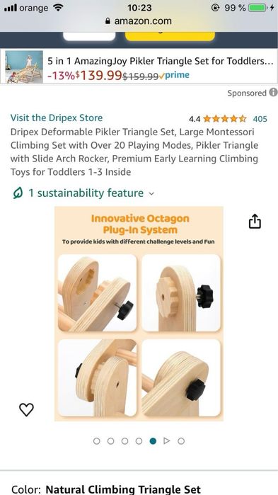 Triunghi PICKLER pliabil/ajustabil/deformabil