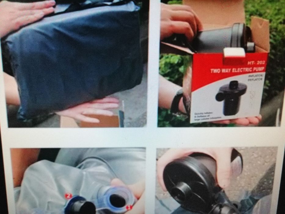 Надуваемо легло за кола, матрак