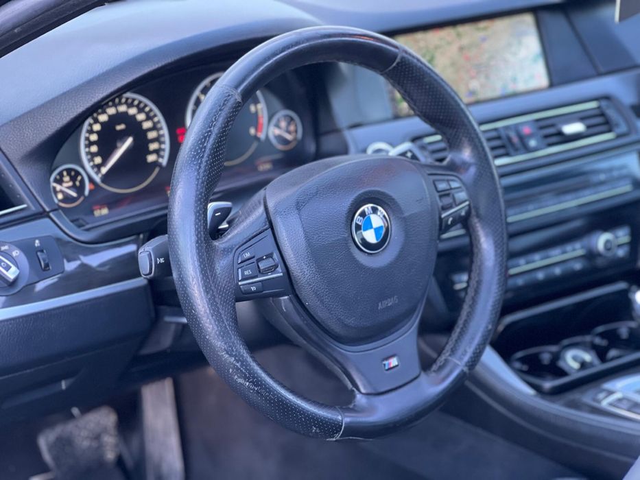 Vand BMW Seria 5 F10 2.0D 2013 inmatriculata RO LED automata urgent