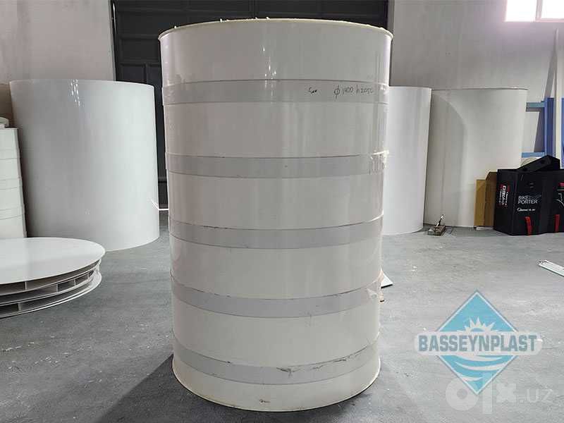 Suv uchun 3000 litr plastik polipropilen eko-sig'im, Koreya xom-ashyo