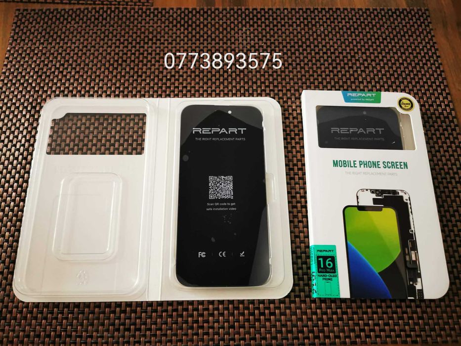 Ecran hard OLED pentru Apple iPhone 16 Pro Max display touchscreen