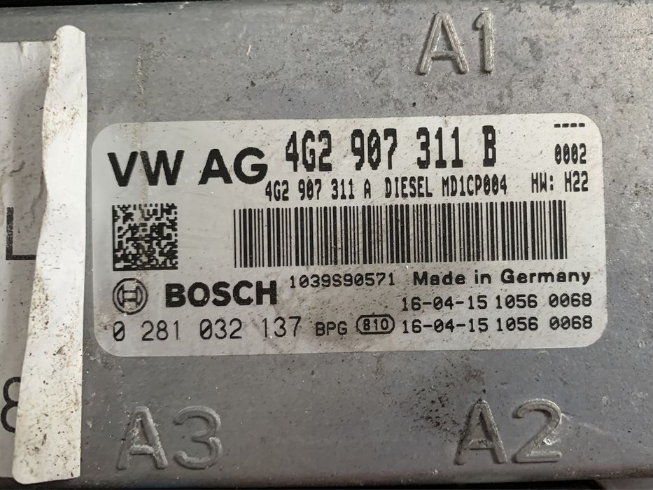 Ecu motor / Calculator motor Audi A6 C7 A7 4G - 4G2907311B