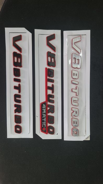 Емблема АМГ В8 битурбо AMG V8biturbo